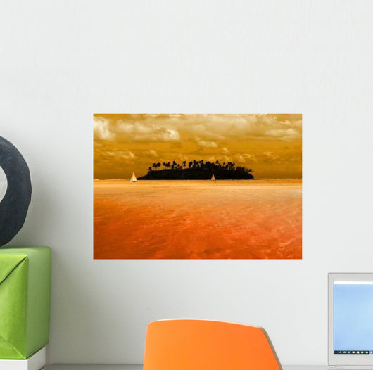 Tropical Fun Wall Decal