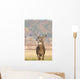 Whitetail Buck and Fall Wall Decal