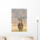 Whitetail Buck and Fall Wall Decal