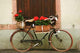 Alsatian Bike Flowers Wall Decal
