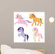 Vector Illustration Colorful Horse Wall Decal