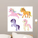 Vector Illustration Colorful Horse Wall Decal