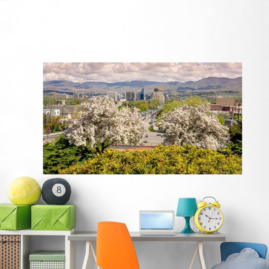 Spring City Boise Idaho Wall Decal