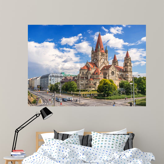 Saint Francis of Assisi Church, Vienna, Austria Wall Mural