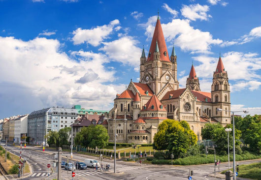 Saint Francis of Assisi Church, Vienna, Austria Wall Mural