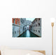Bridge of sighs in Venice, Italy Wall Mural