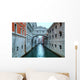 Bridge of sighs in Venice, Italy Wall Mural