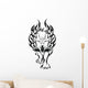 Fire-Wolf Wall Decal