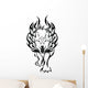 Fire-Wolf Wall Decal