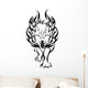 Fire-Wolf Wall Decal