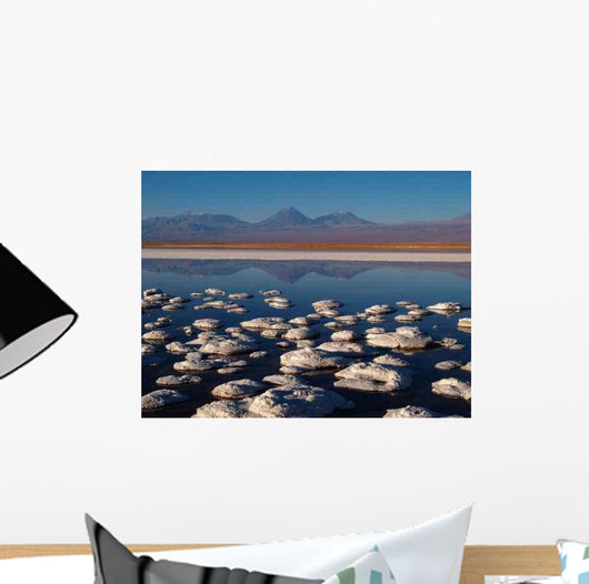 Salar Atacama with Vulkan Wall Decal