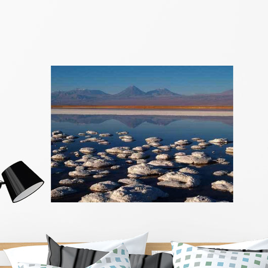 Salar Atacama with Vulkan Wall Decal