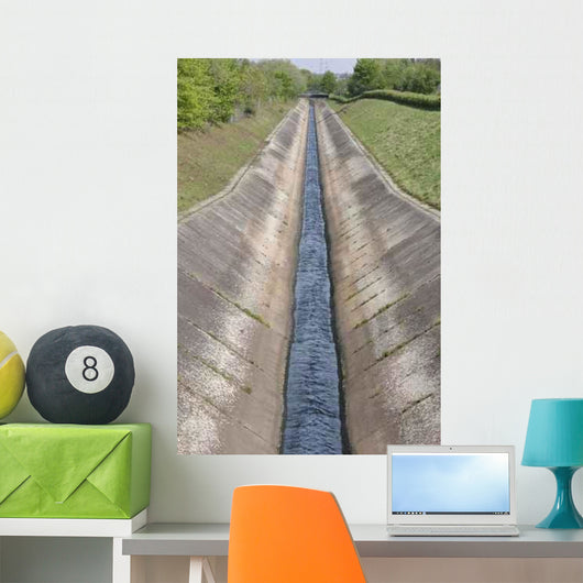 Supply Channel Wall Decal