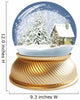 Winter Snow Globe Wall Decal
