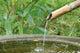 Japanese Bamboo Fountain Wall Decal