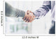 Business partnership meeting concept. Image businessmans handshake. Successful businessmen handshaking after good deal. Horizontal, blurred background Wall Mural