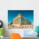Retro Filtered Shot Ruins Wall Decal