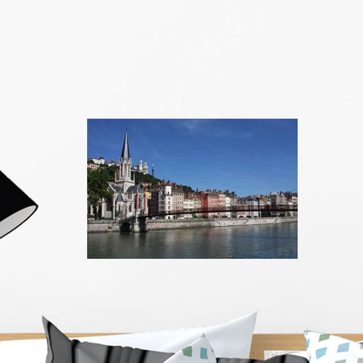 Lyon Saone Et Saint-Georges Wall Decal