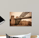 Vintage look at Tyne Bridge in Newcastle Wall Mural