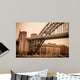 Vintage look at Tyne Bridge in Newcastle Wall Mural