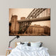 Vintage look at Tyne Bridge in Newcastle Wall Mural