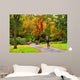 Cyclist Autumn Scenery Wall Mural