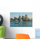 Detroit Skyline during Day Wall Decal