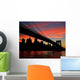 Brooklyn Bridge Sunset Wall Decal
