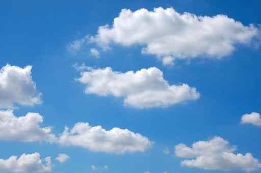 Blue Sky Wall Decal Design 2
