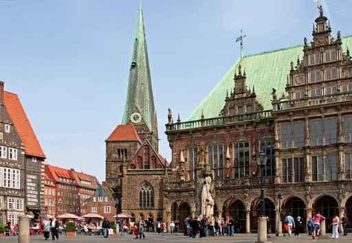 Town Hall Market Square Wall Decal