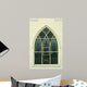 Old Stained Glass Church Window Wall Mural