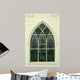 Old Stained Glass Church Window Wall Mural