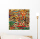 Vintage Egyptian Abstraction Wall Mural