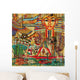 Vintage Egyptian Abstraction Wall Mural