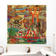 Vintage Egyptian Abstraction Wall Mural