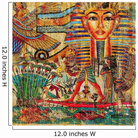 Vintage Egyptian Abstraction Wall Mural