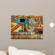 Egyptian Abstraction Wall Decal