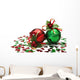 Jingles Bells With Glitter Wall Decal