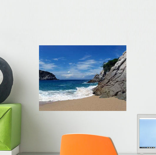 Beach Rocks Wall Decal Design 2