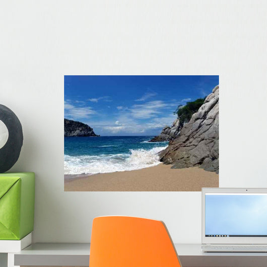 Beach Rocks Wall Decal Design 2