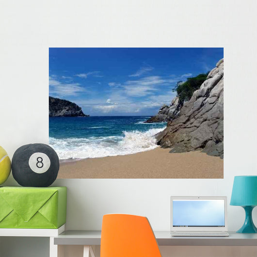 Beach Rocks Wall Decal Design 2