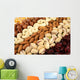 Nuts Background Wall Mural