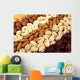 Nuts Background Wall Mural
