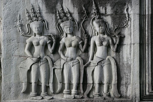 Three Devatas Wall Decal