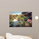 Krka river with waterfalls, cascades Wall Mural