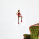 Young Woman in Erotic Clothing Wall Decal