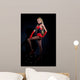 Young Woman Erotic Clothing Wall Decal
