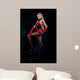Young Woman Erotic Clothing Wall Decal