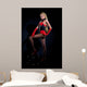 Young Woman Erotic Clothing Wall Decal