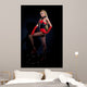 Young Woman Erotic Clothing Wall Decal